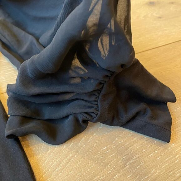 Karen Kane Sheer Sleeve Dress - Picture 6 of 9